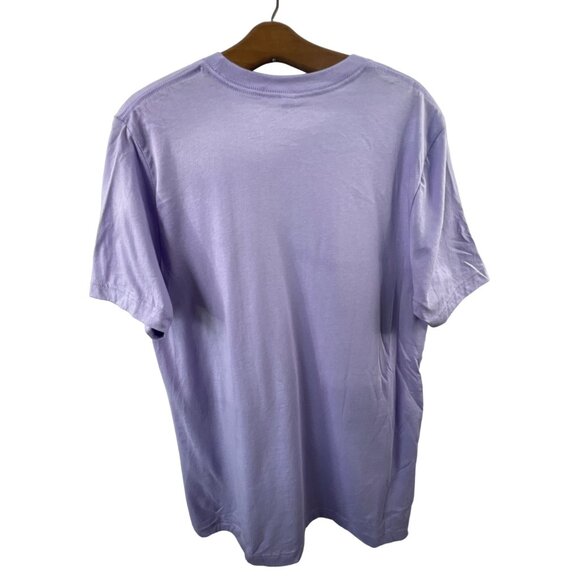 Chicago The Windy City T-Shirt Size Large Crewneck Short Sleeve Purple Cotton - Picture 2 of 6